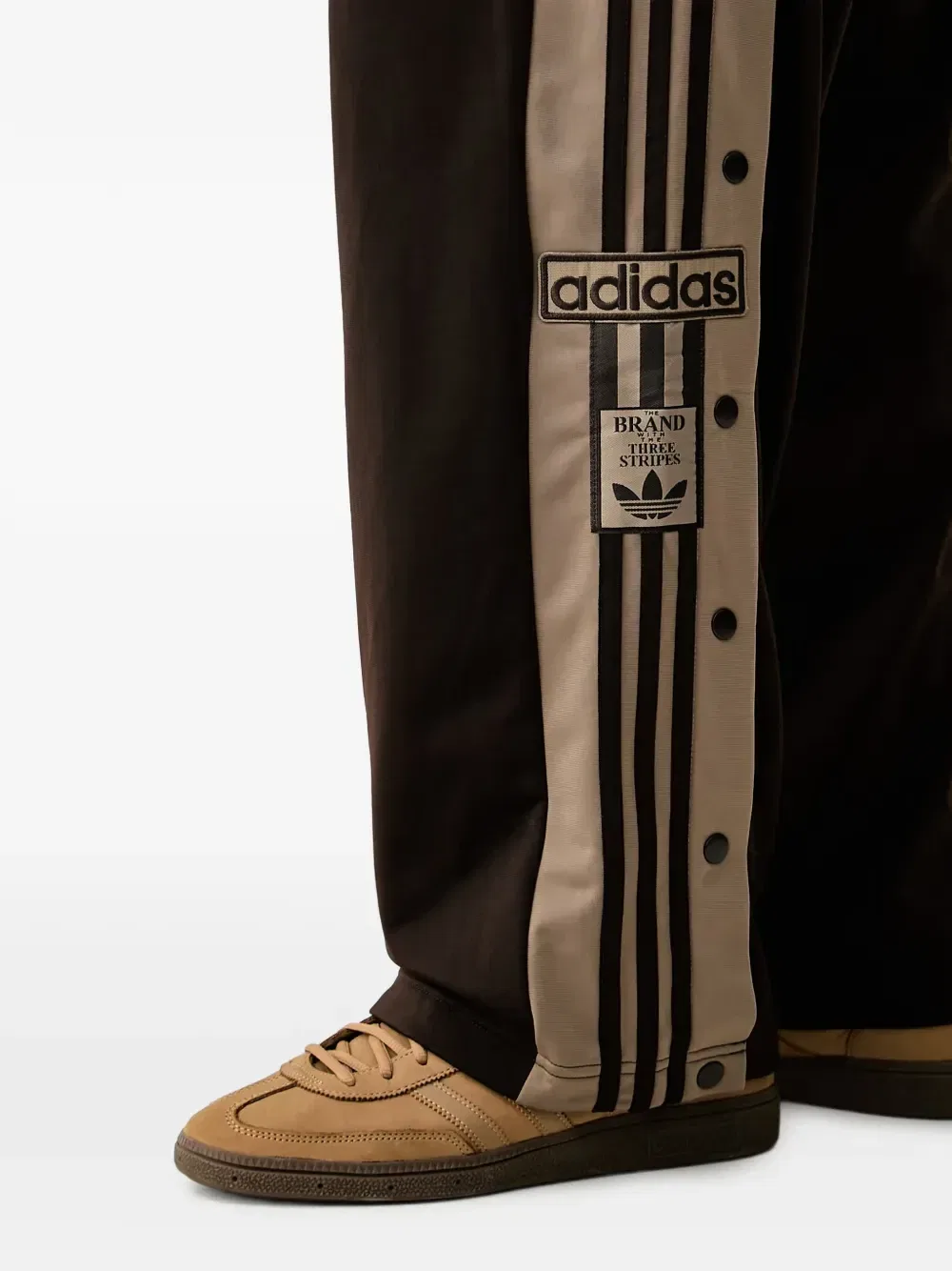 Спортивные штаны Adibreak Adidas, коричневый — фото 4