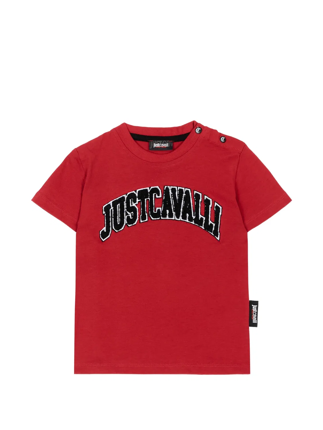 Футболка с логотипом Just Cavalli Kids, красный