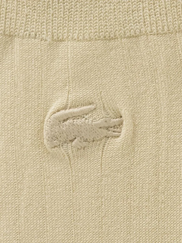 Носки женские LACOSTE Beige — фото 2