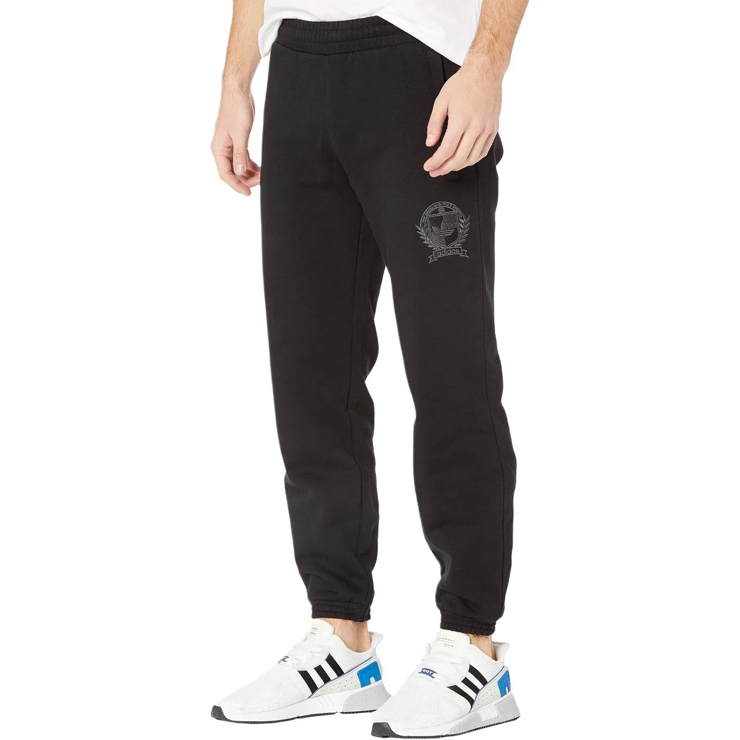 Мужские спортивные штаны трикотажные Black Adidas Originals, Black