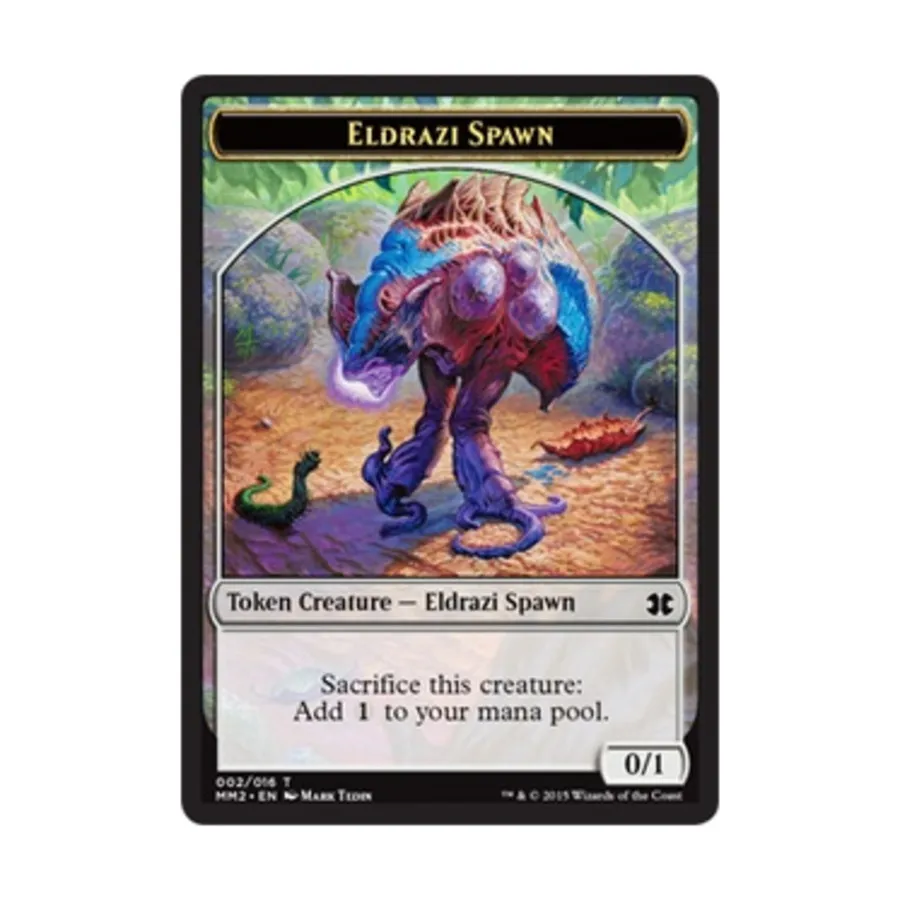 

CCG Отрождение Эльдрази — жетон № 2 (С), MTG - Modern Masters 2015