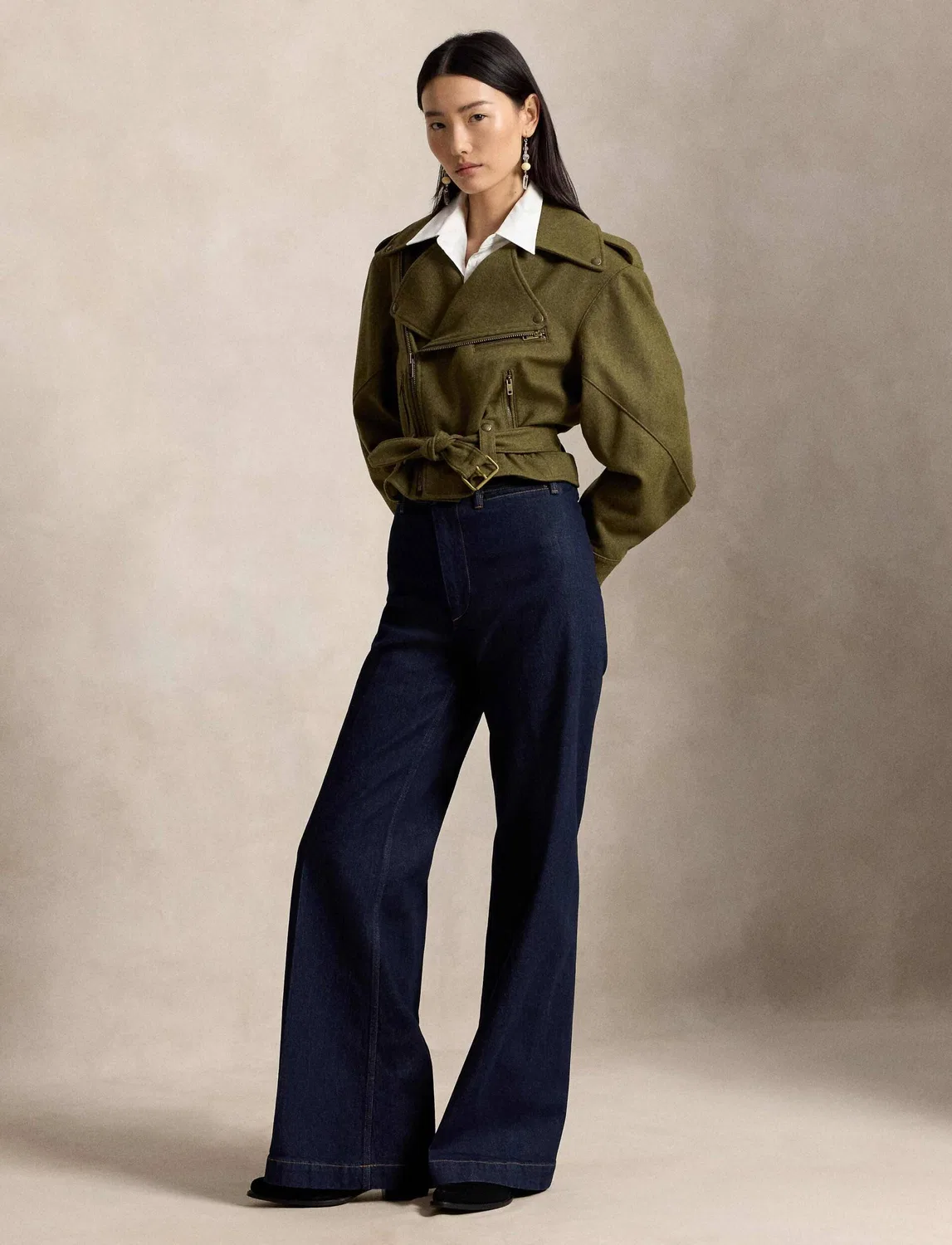 Джинсы клеш Beaton Polo Ralph Lauren, темно-синий — фото 2