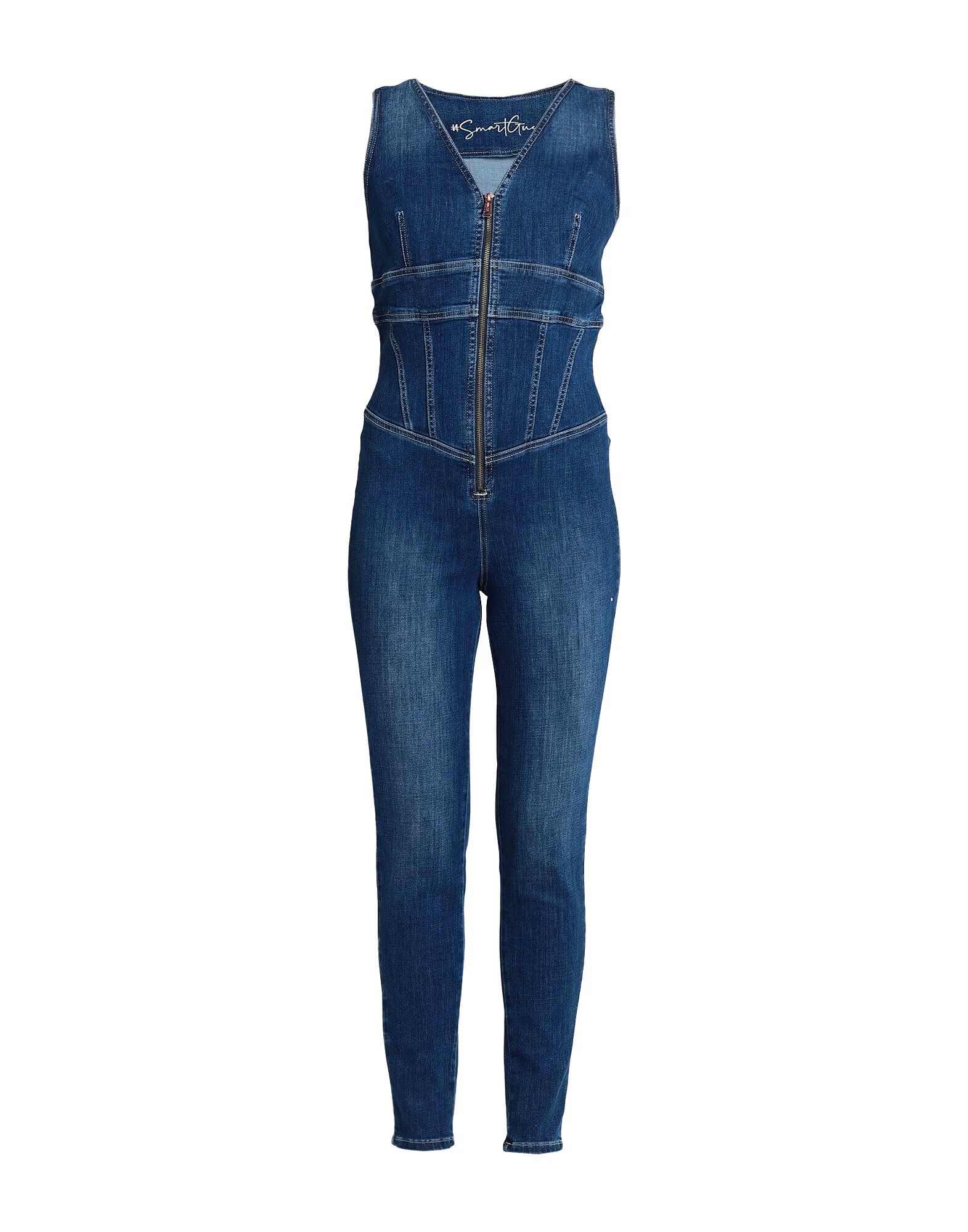 

Джинсовый комбинезон Guess, синий