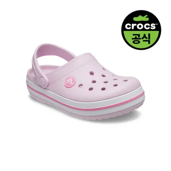 Сандалии/шлепанцы детские Crocs Kids, розовый — фото 2