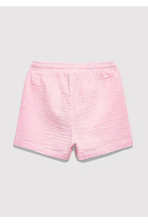 Детские шорты для девочек хлопковые Mavi, Pink — фото 4
