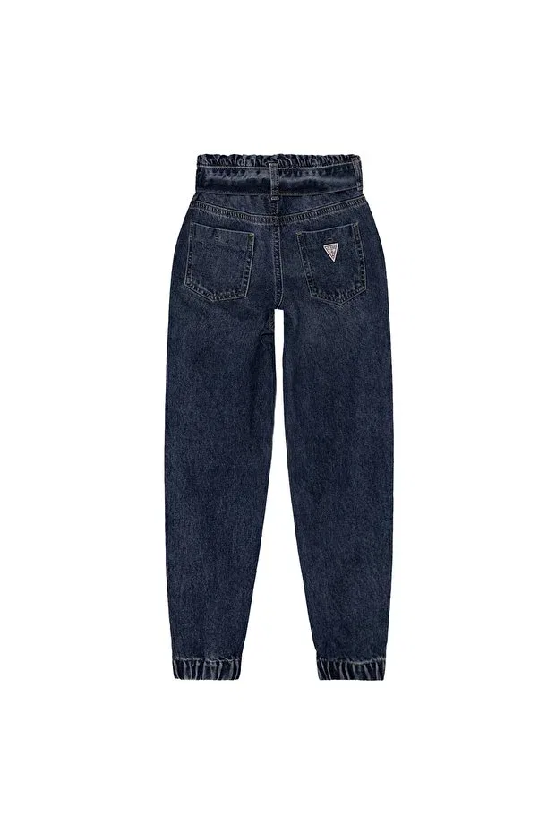 Детские брюки для девочек с манжетой Guess, Blue — фото 2