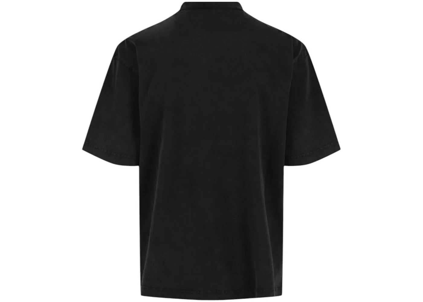 Мужская футболка с графическим принтом Balenciaga, Wash Black/Green — фото 2