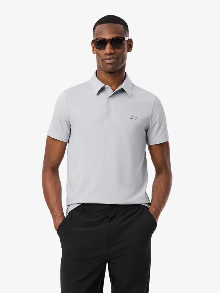 Футболка поло с коротким рукавом Commuter LACOSTE, Silver