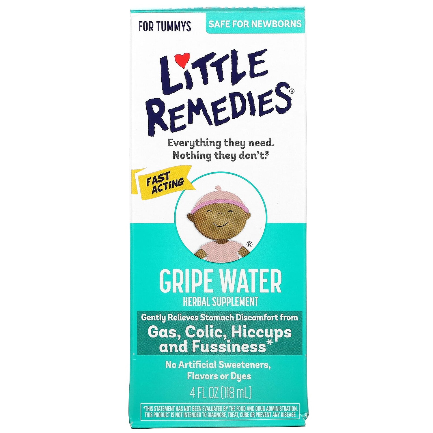 

Травяная Добавка Little Remedies Gripe Water для животика, 118 мл