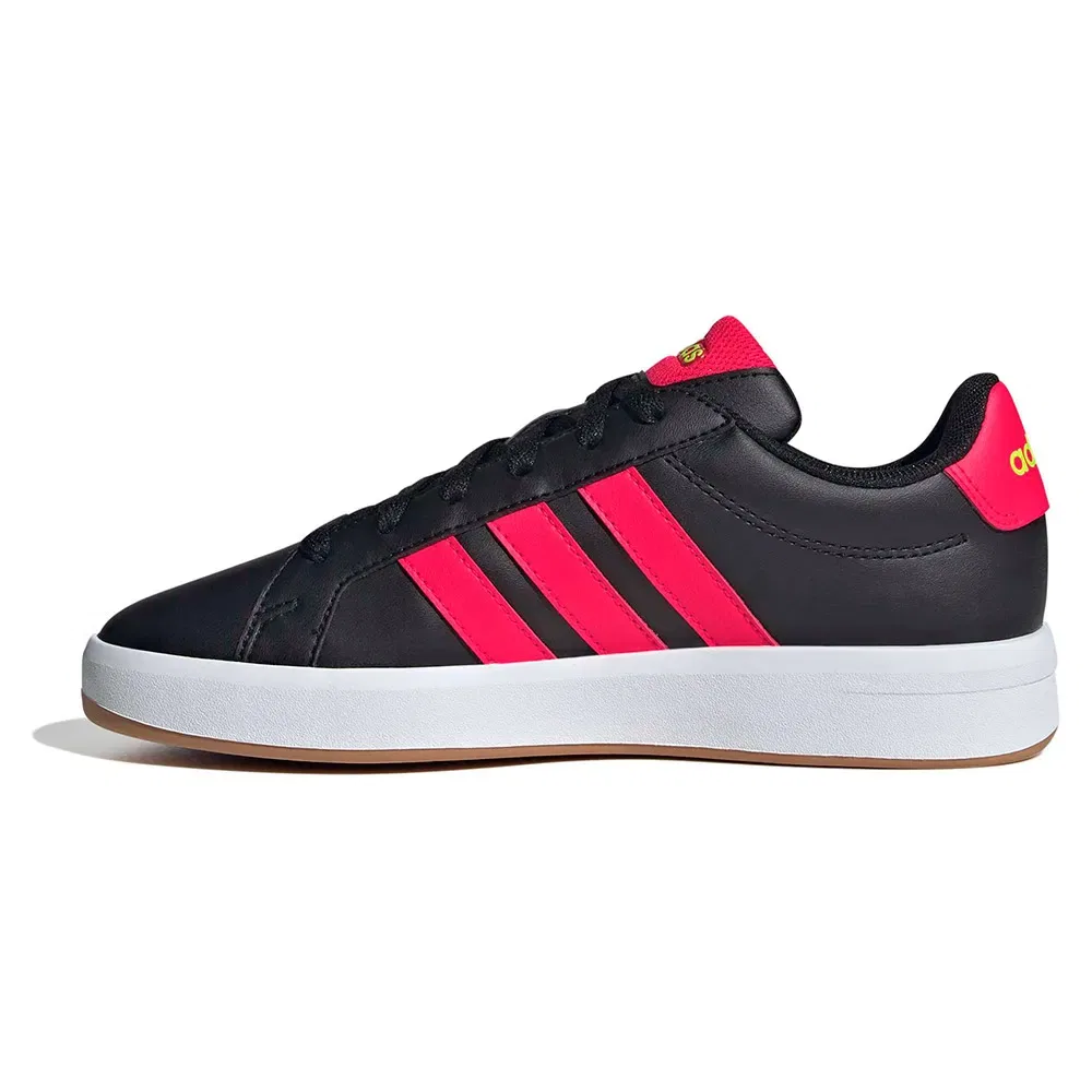 Детские кроссовки для девочек с классическим дизайном Grand Court 3.0 Adidas, Black — фото 3