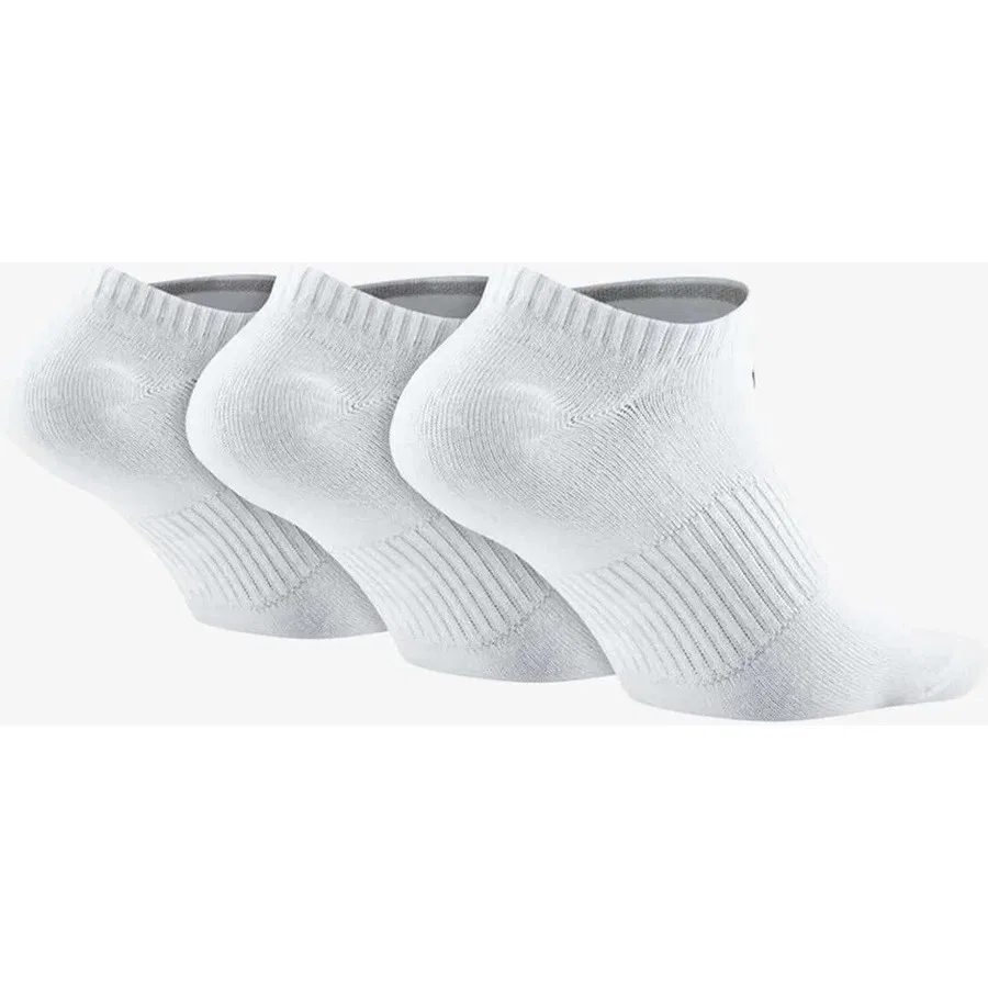 Комплект из 3 пар спортивных носков Nike Performance Lightweight No Show, Белый — фото 2
