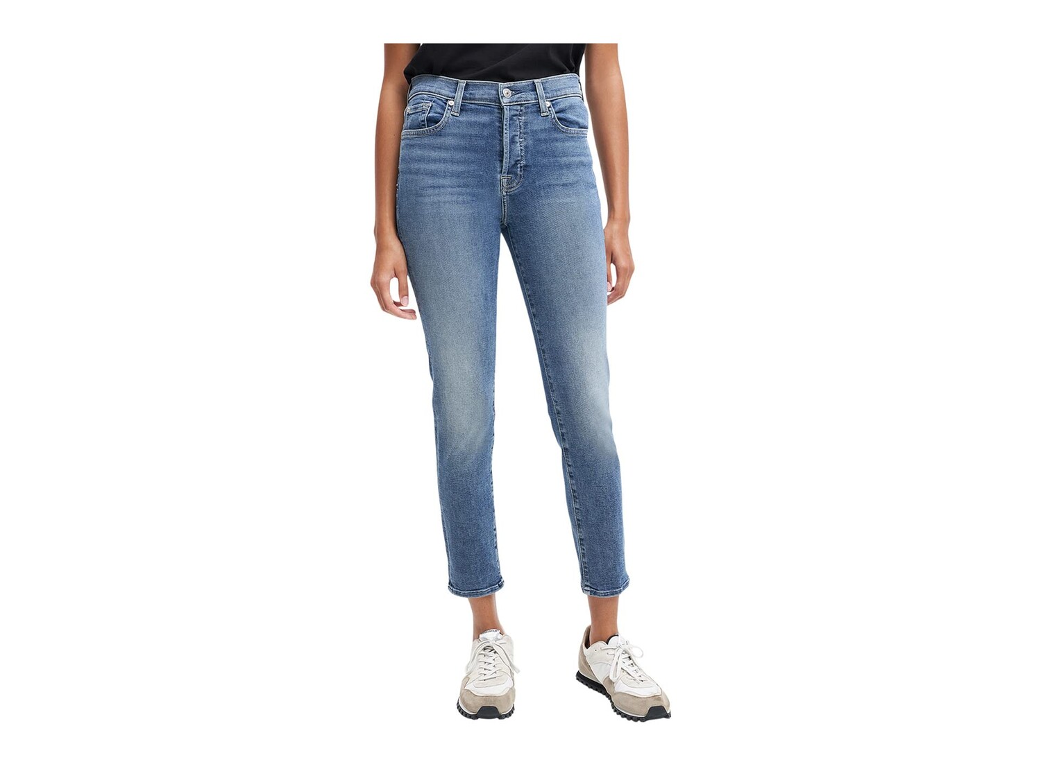 

Джинсы 7 For All Mankind, High-Waist Ankle Skinny in Lyle