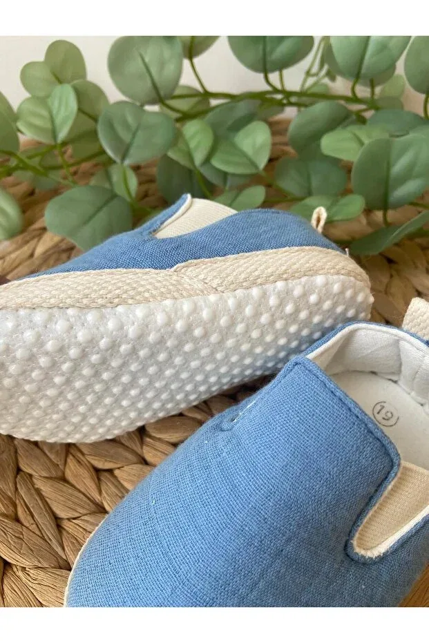 Детские пинетки для мальчиков хлопковые Butik, Blue — фото 3