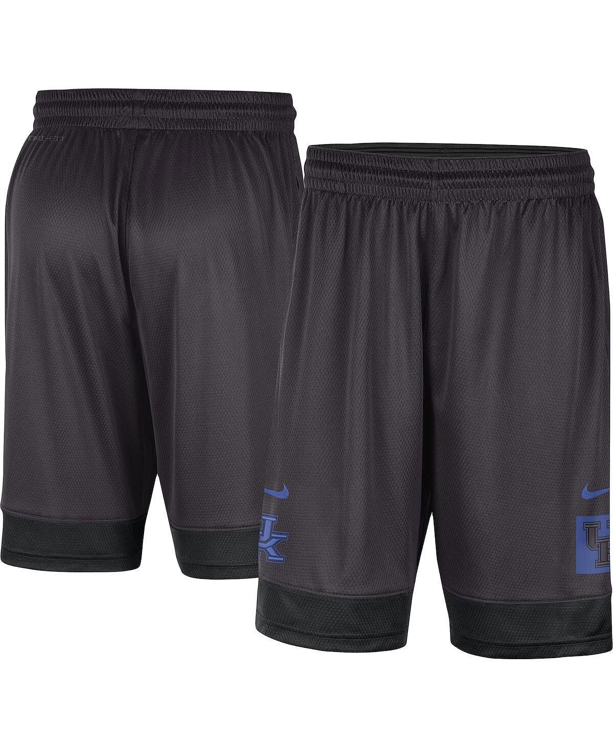 

Мужские темно-серые шорты kentucky wildcats performance fast break Nike, мульти