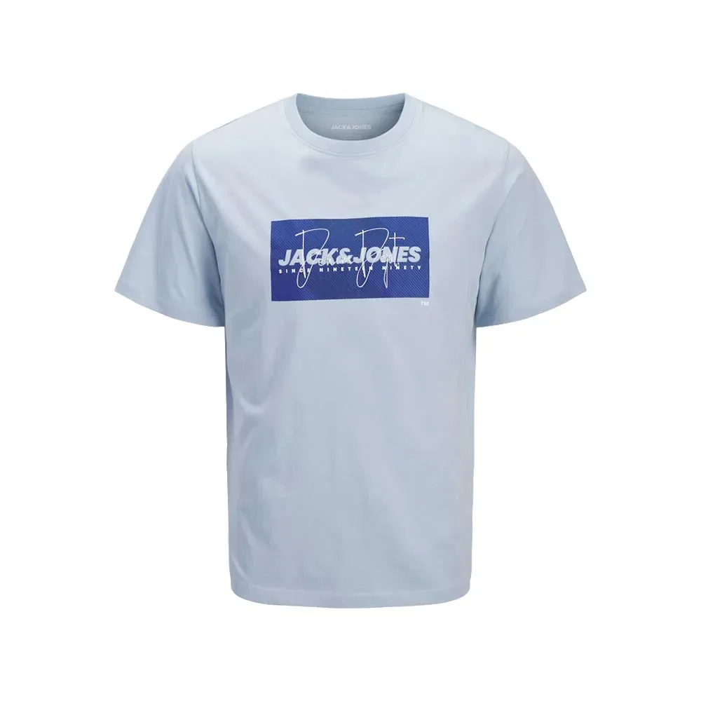 Футболка с принтом Cole Jack & Jones, синий