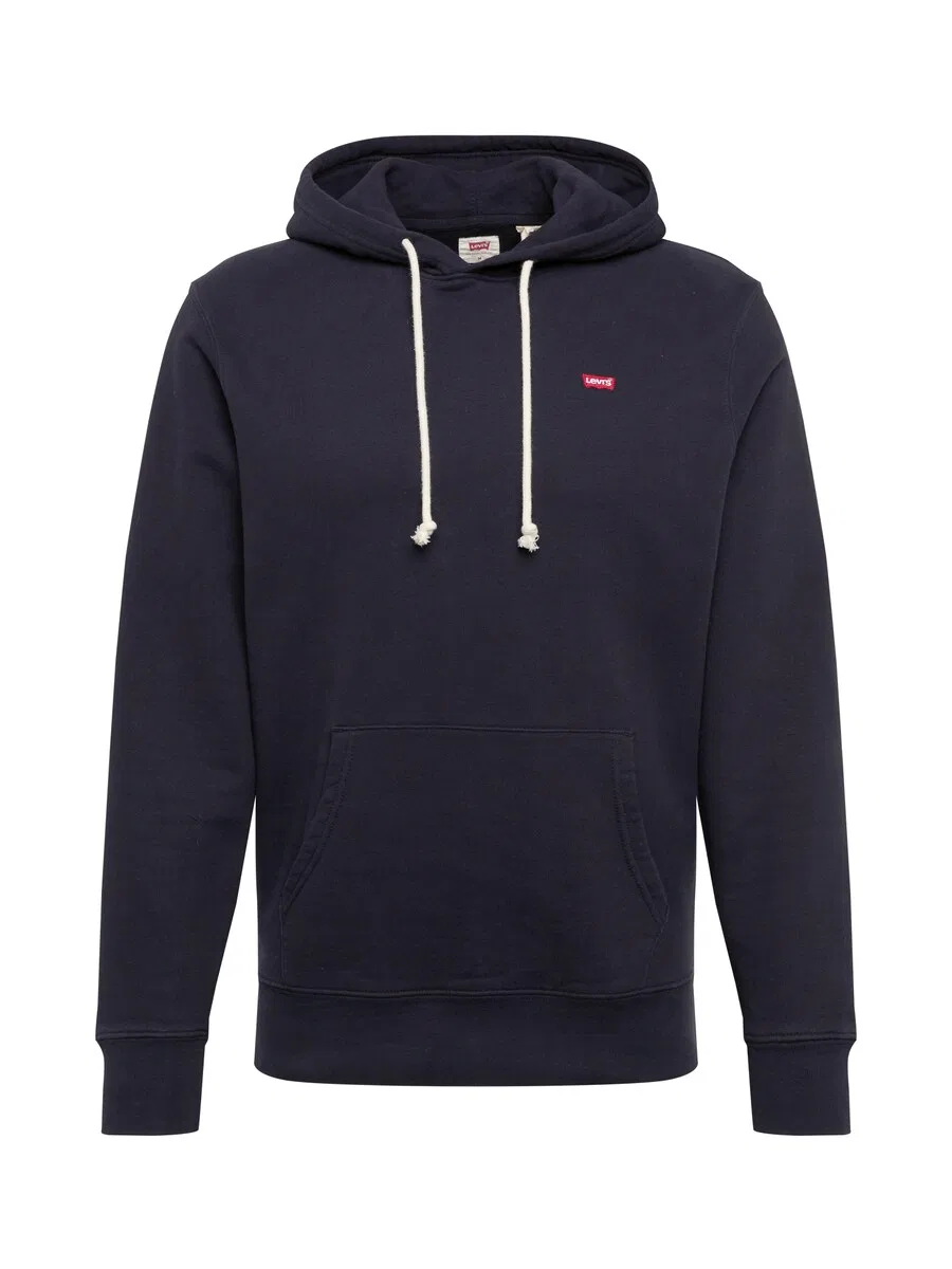 Толстовка LEVI'S стандартного кроя «Original Housemark» черного цвета