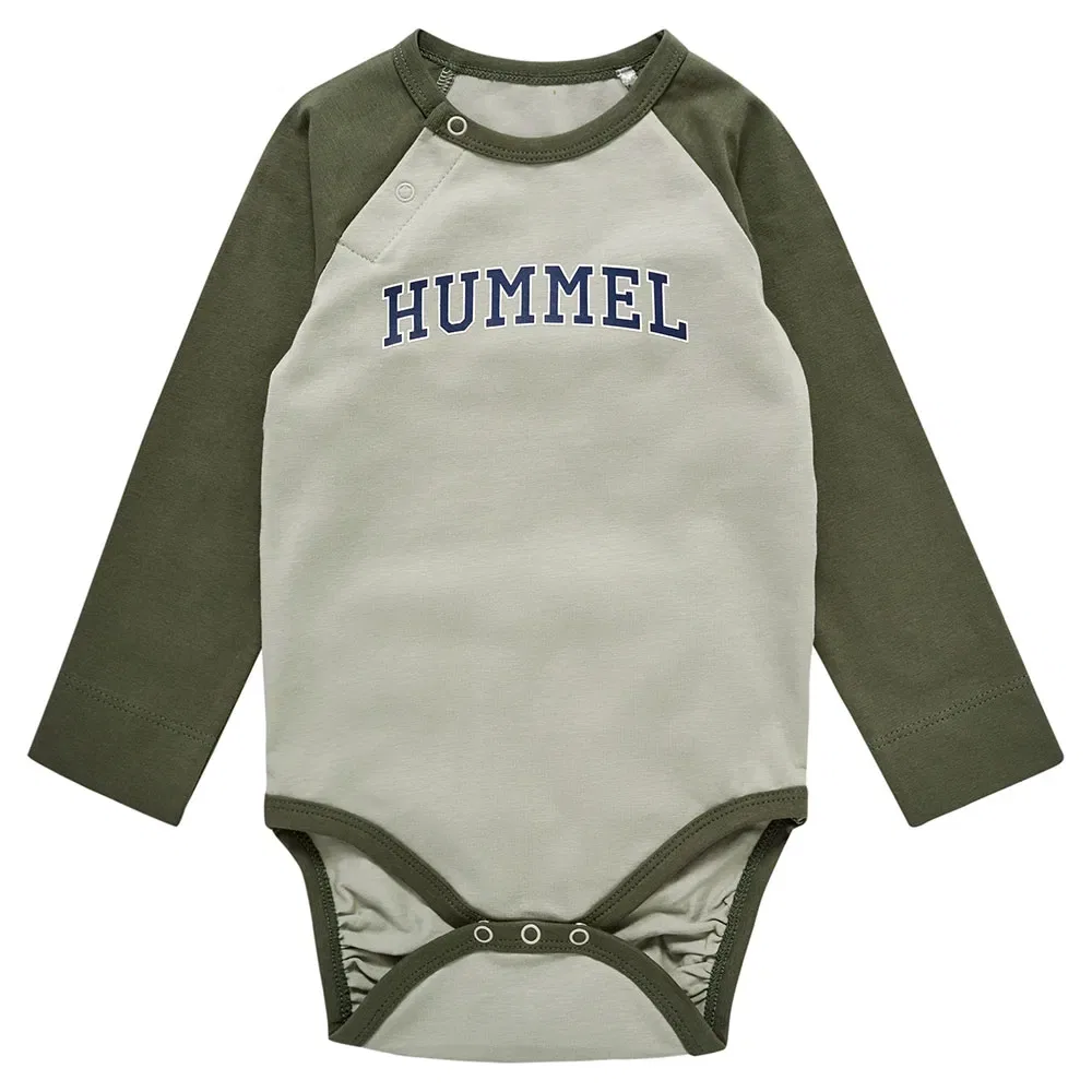 Боди с длинным рукавом Stein Hummel, зеленый