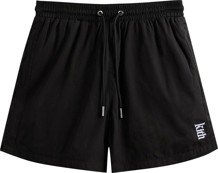 

Шорты Kith Nylon Active Short 'Black', черный