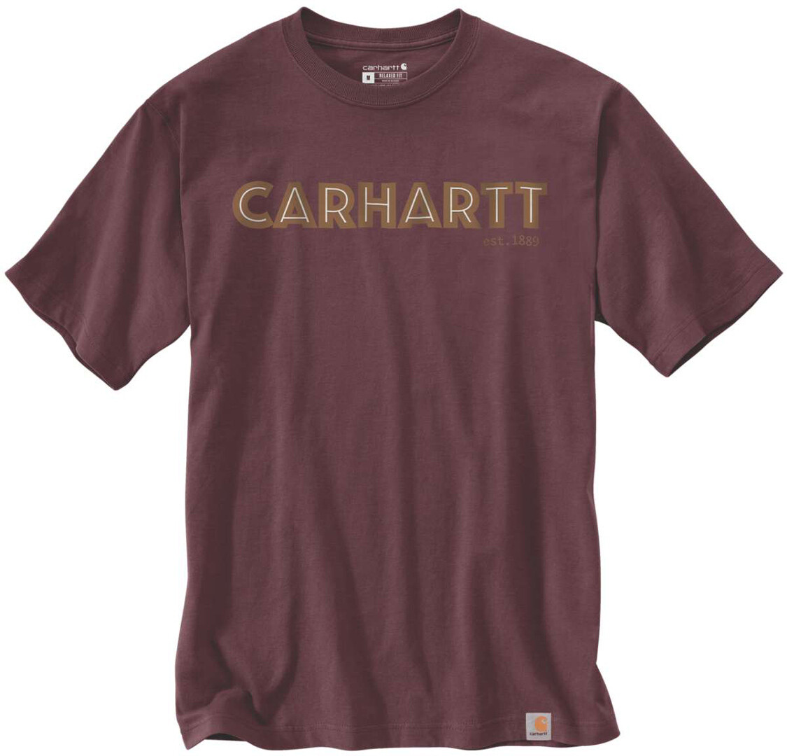 

Футболка Carhartt Logo Graphic, красный