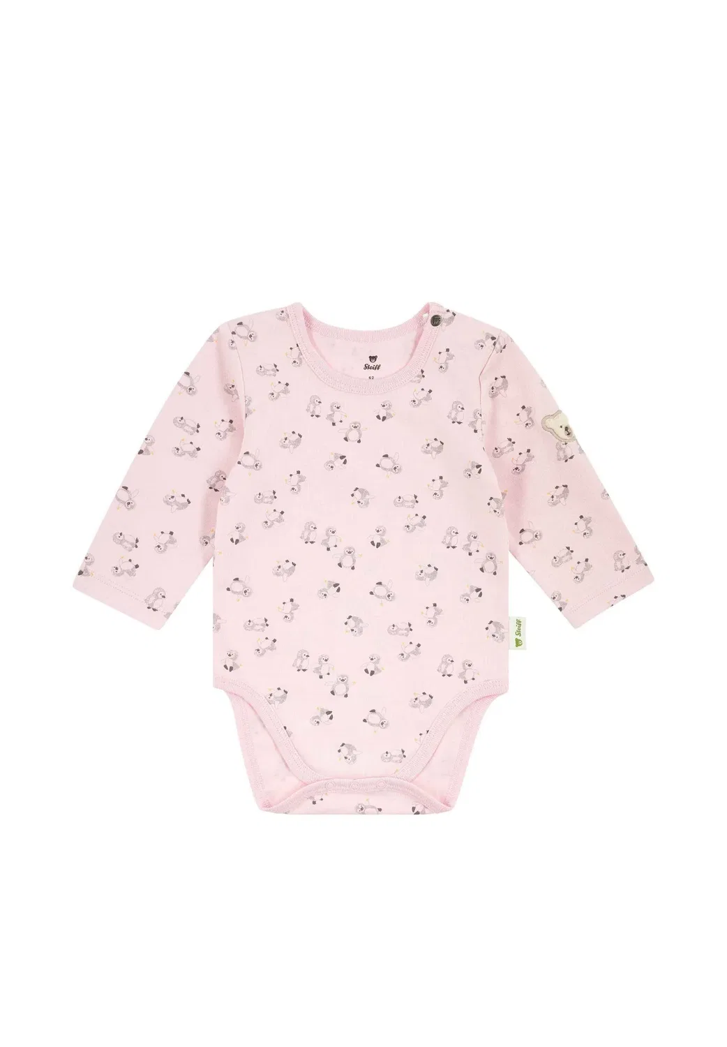 Body langarm baby wellness unisex - body Steiff, Pink Lady