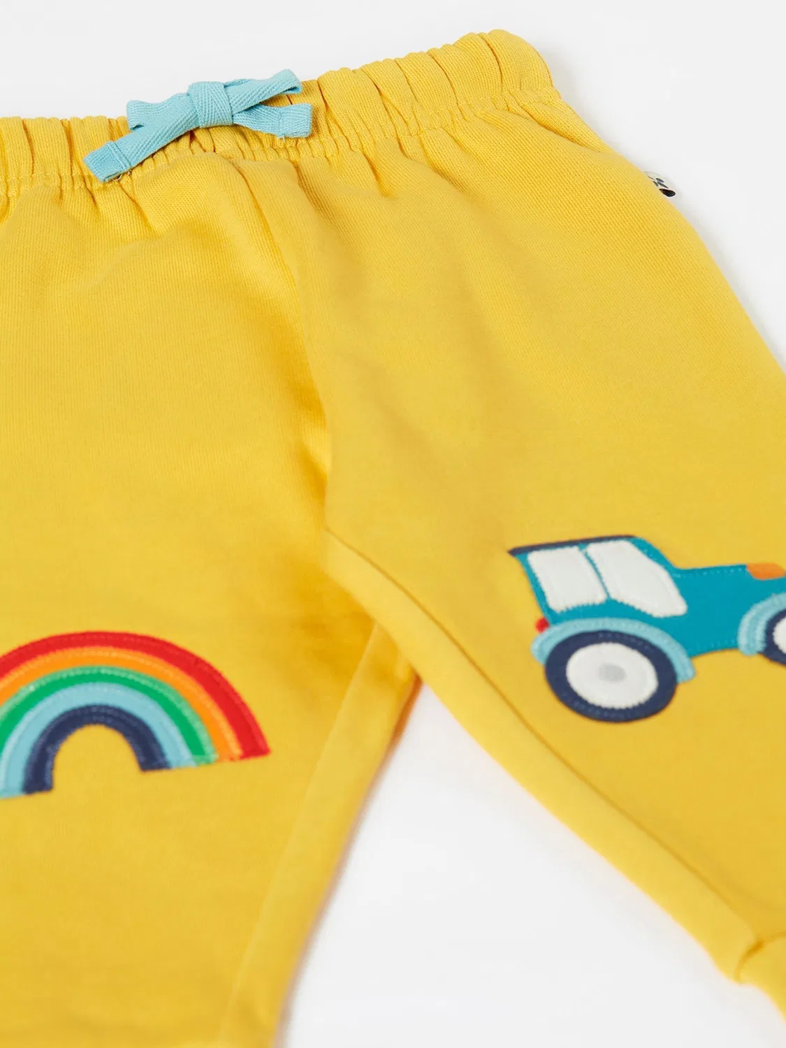 Джоггеры детские Character Frugi, желтый — фото 4
