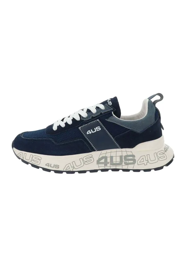 Низкие кроссовки 4Us, Blu
