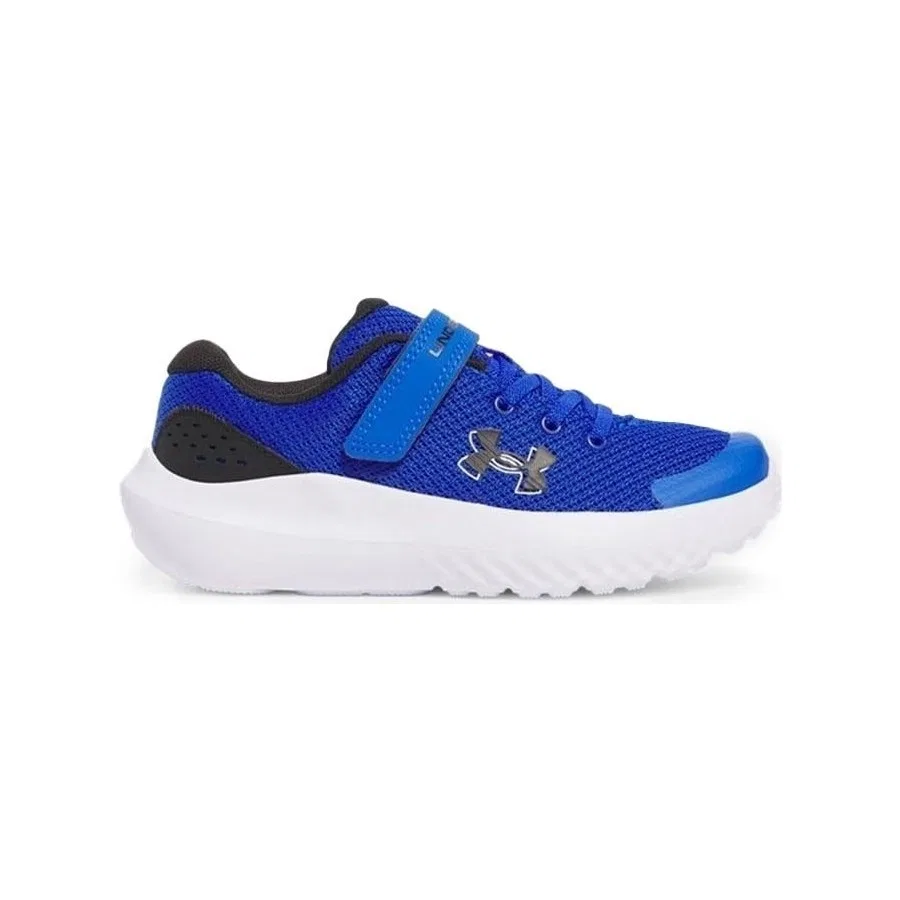 Детские кроссовки с липучками Surge 4 AC Under Armour, Синий