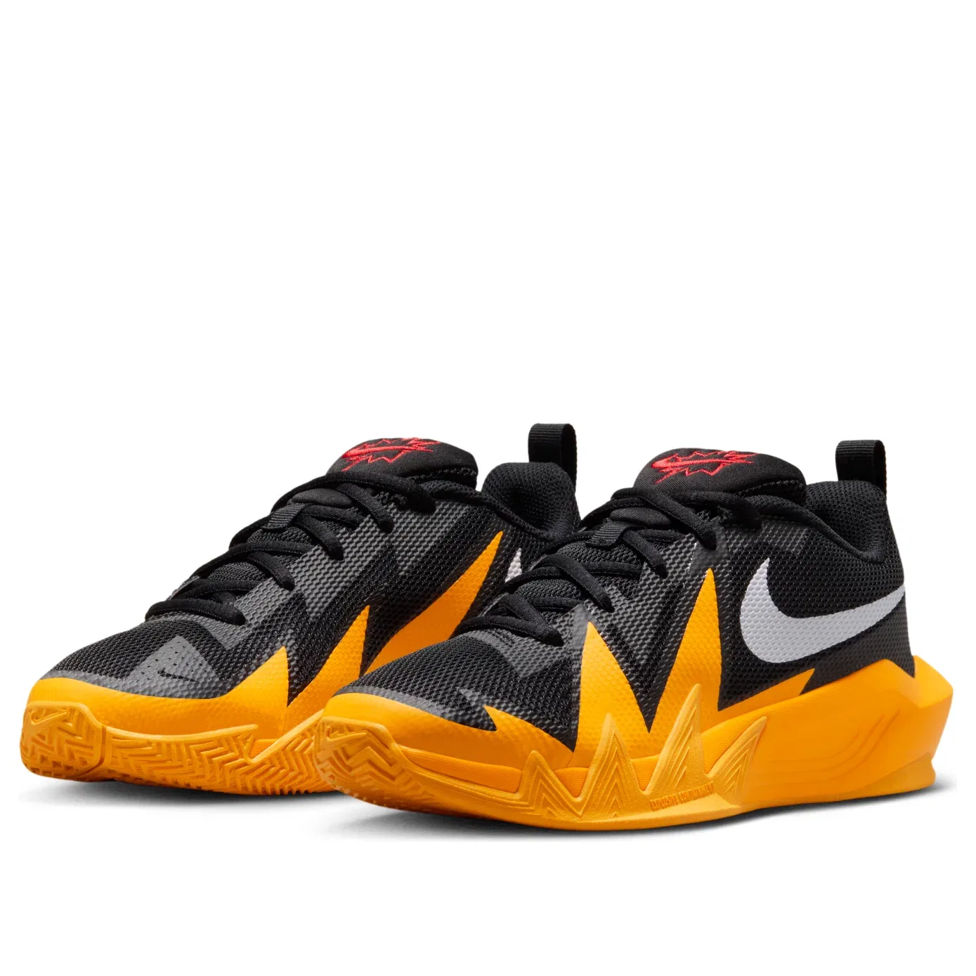 Детские кроссовки для баскетбола с шнуровкой Nike S.T. Dynamite Grade School, черный — фото 4