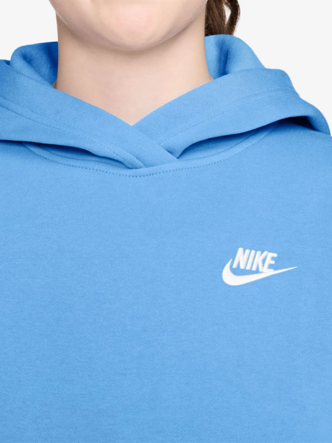 Худи Nike Club Fleece Football Blue — фото 2