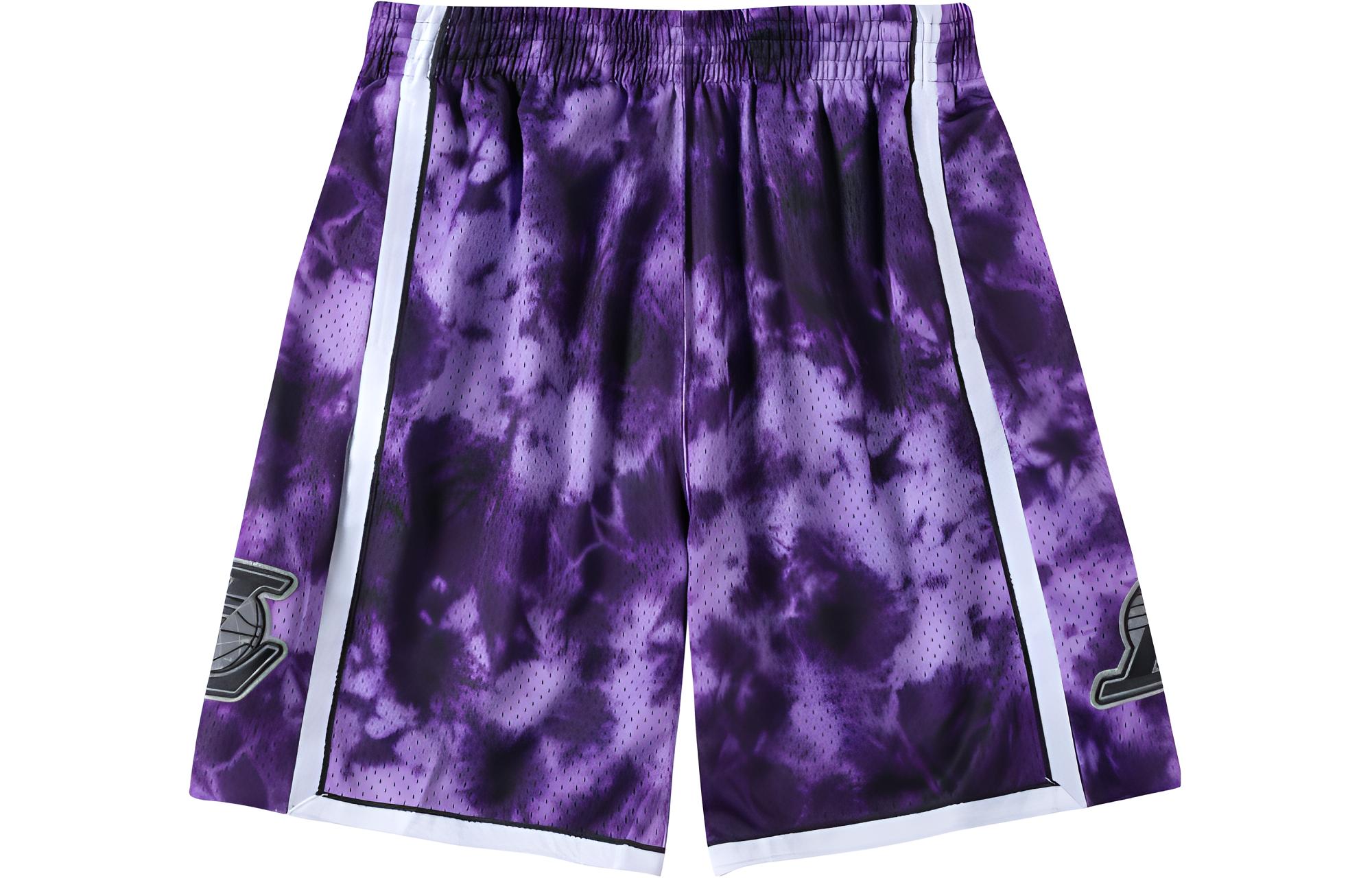 

Шорты баскетбольные Mitchell & Ness 'NBA La Lakers 2009' Mitchell Ness, фиолетовые