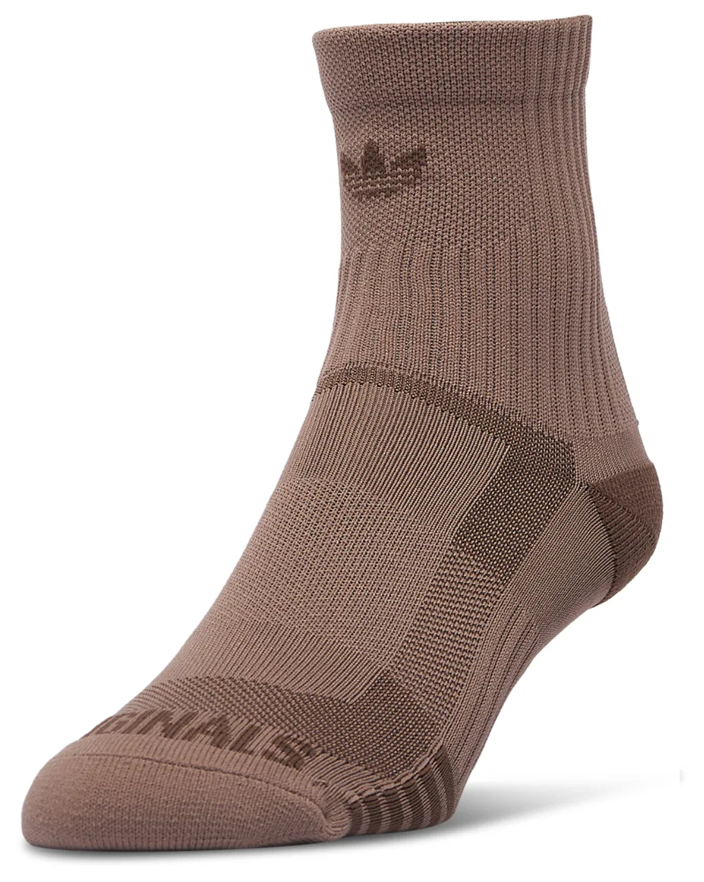 Носки Trefoil 3-Pack Tech Quarter Adidas, цвет Green/Beige/Brown — фото 4