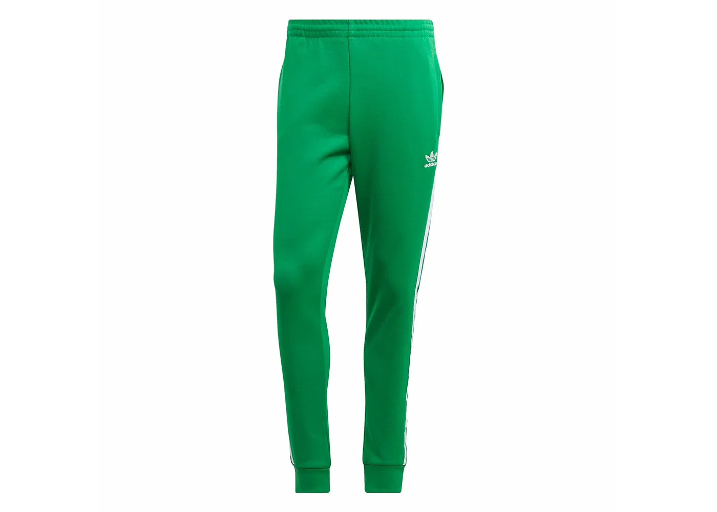 Мужские спортивные штаны с лампасами Adicolor Classics SST Pants Adidas, Green/White