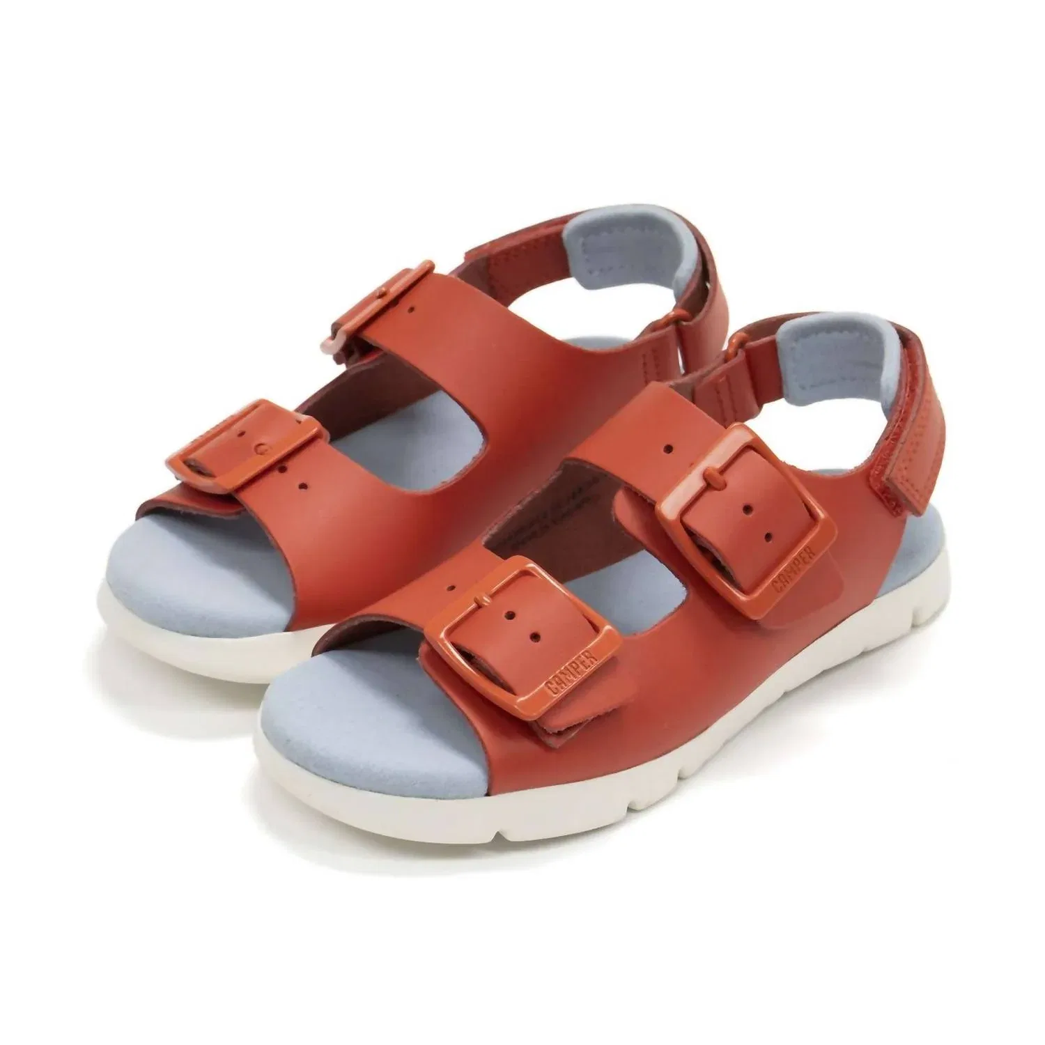 Детские сандалии для девочек с открытым носом Oruga Sandal Camper, красный — фото 2