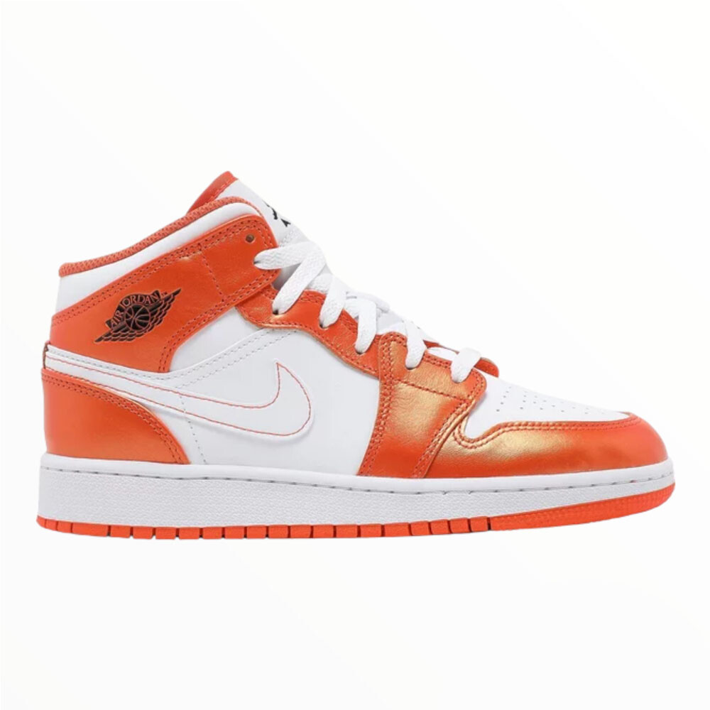 

Кроссовки Nike Air Jordan 1 Mid SE GS, оранжевый
