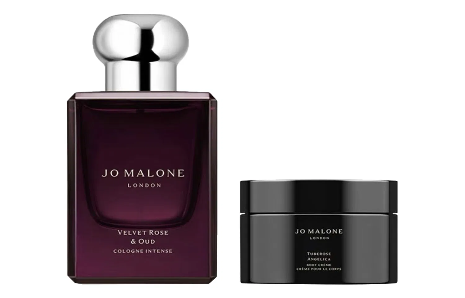 Набор парфюмерной воды Velvet Rose And Oud, 50мл+200мл, Jo Malone London, Black