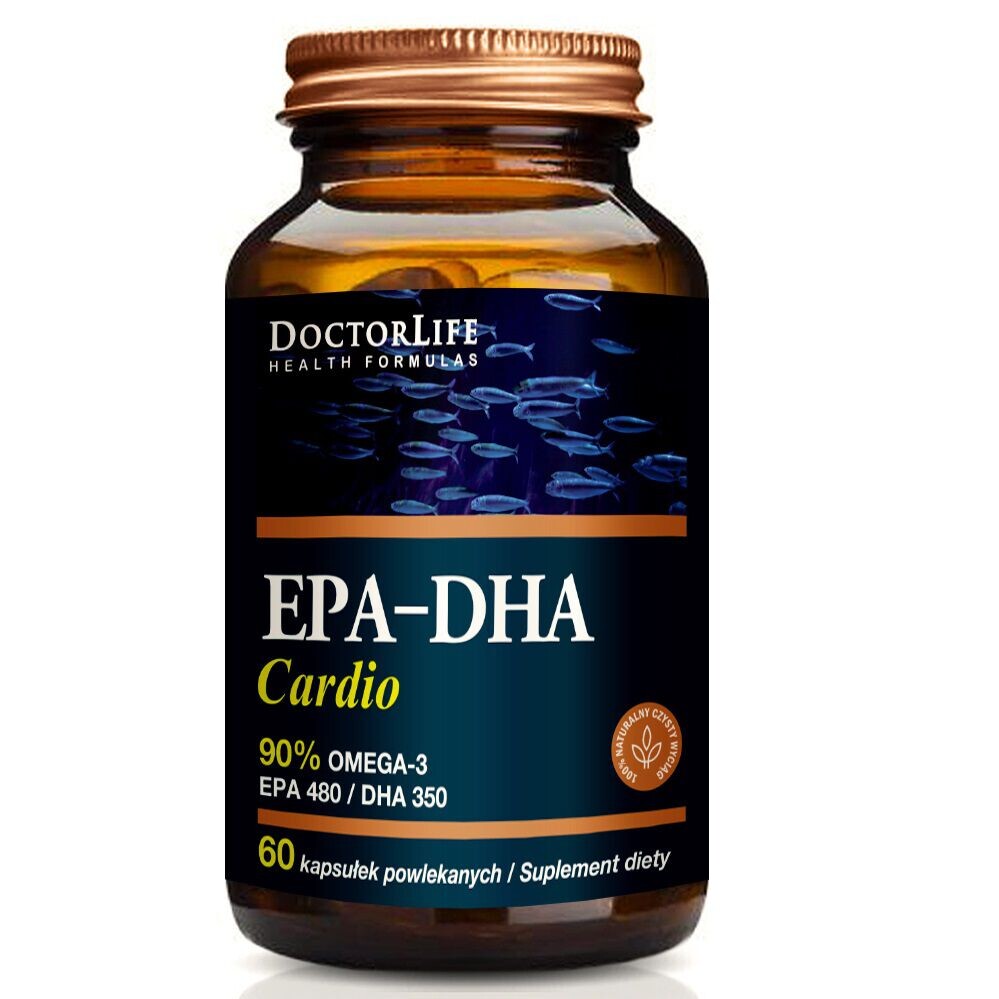 

Doctor Life EPA-DHA Cardio биологически активная добавка, 60 капсул/1 упаковка