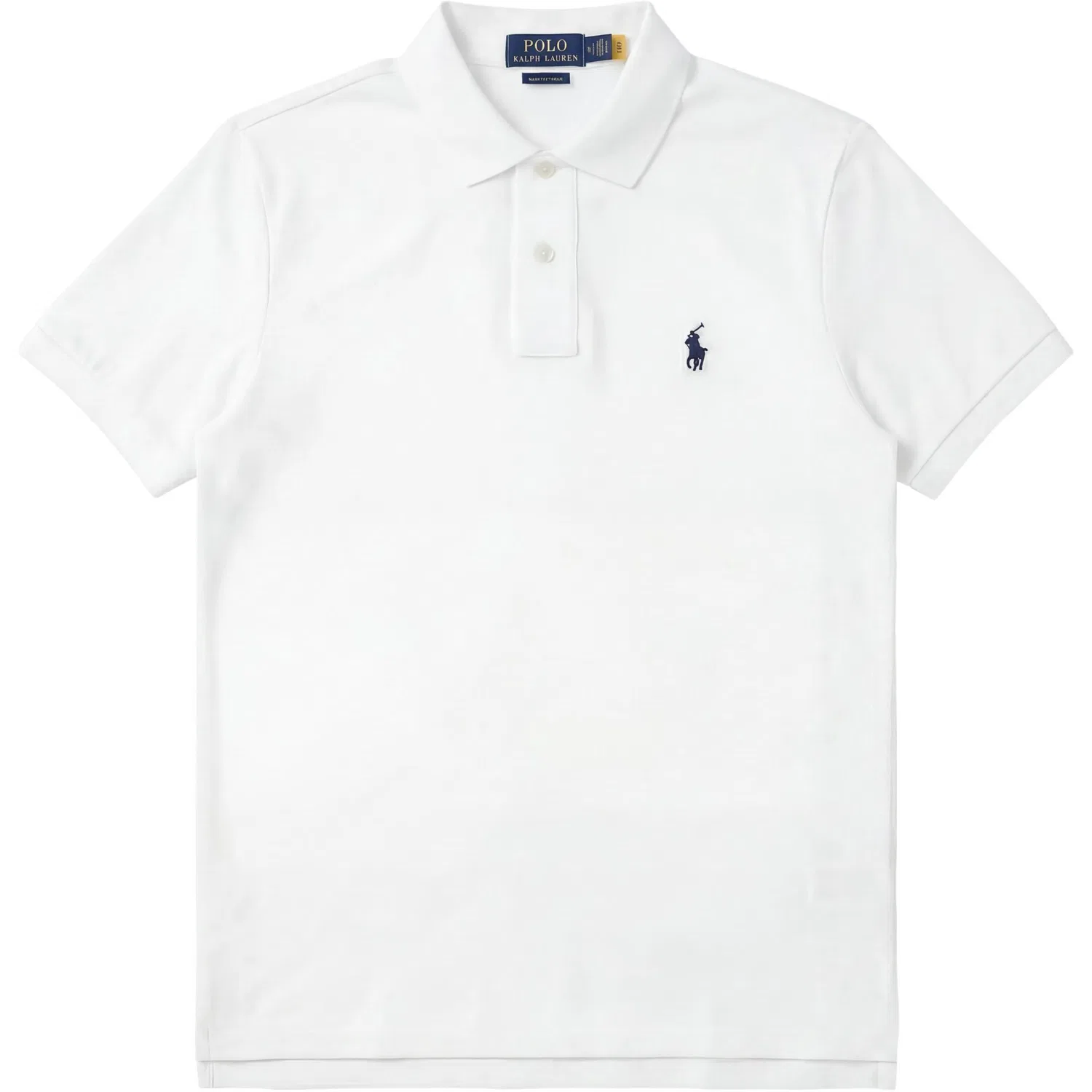 Мужское поло Polo Ralph Lauren, White — фото 4