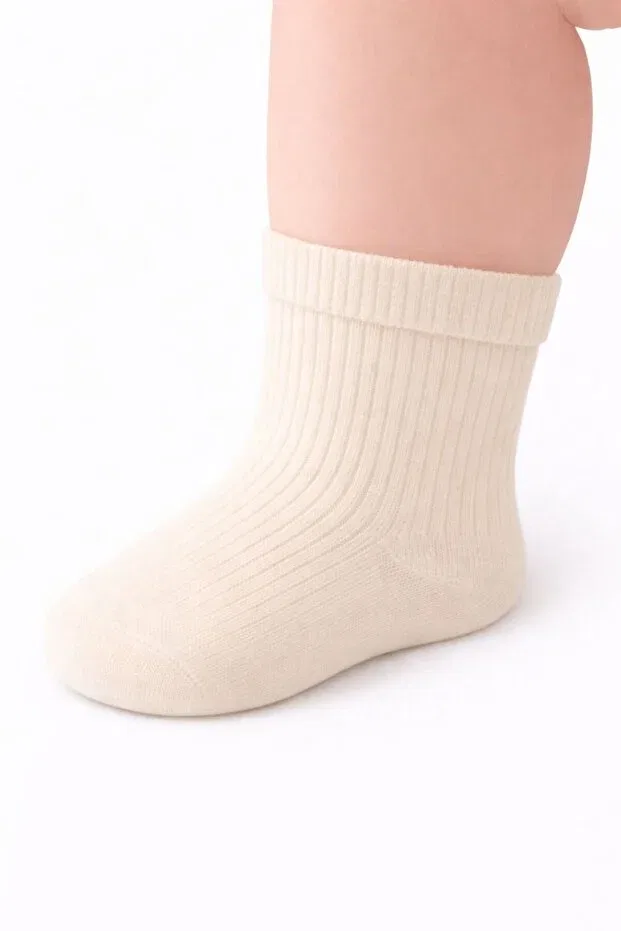 Детский набор носков из хлопка для новорожденных Basics Solde Socks, Multicolor — фото 4