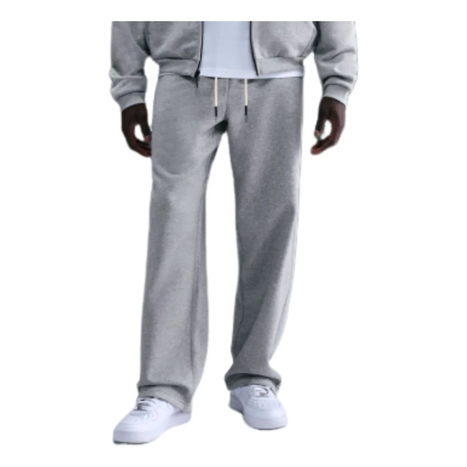 Мужские брюки Standard Issue Therma-FIT Brushed Open-Hem Pants 'Dark Grey Heather' Nike, Dark Grey Heather