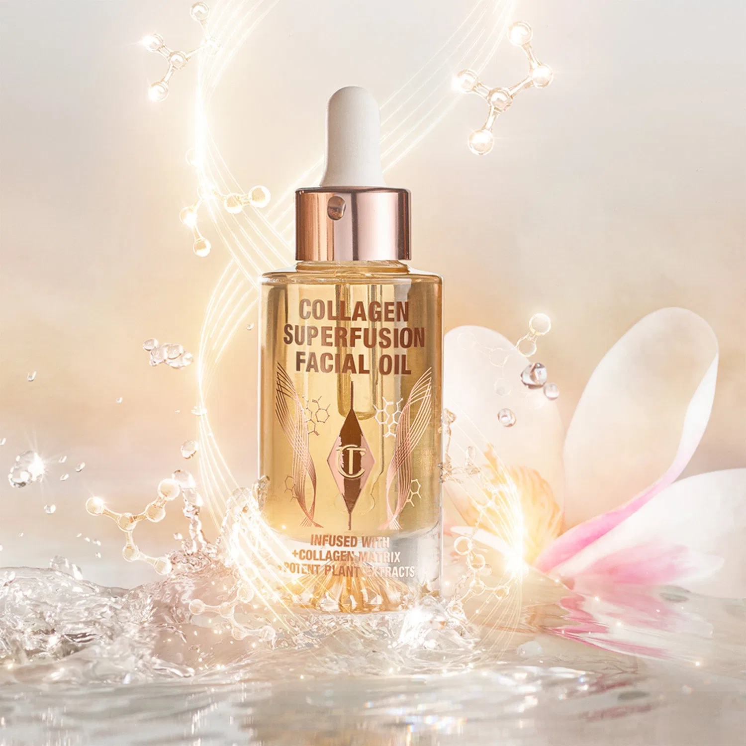 Масло для лица с коллагеном Collagen Superfusion, Charlotte Tilbury, 8 мл — фото 3
