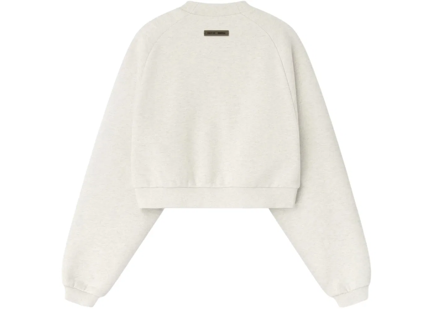 Женский свитшот с длинным рукавом Embossed 90's Raglan Crewneck Fear of God, Oatmeal Heather — фото 2