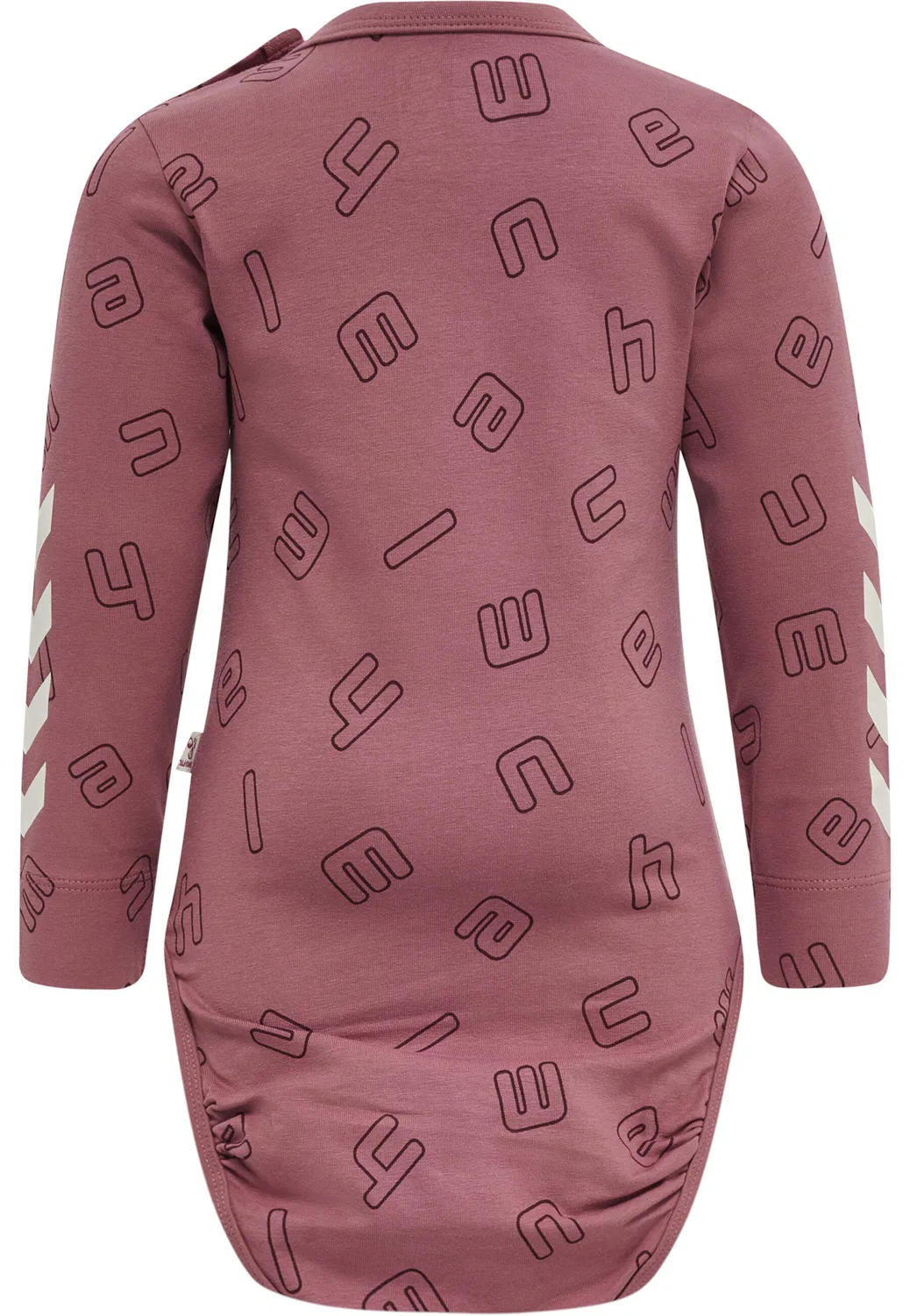 Детский боди-комбинезон с длинным рукавом Hmlathens E-Sport Hummel, Rosa Bonbonrosa — фото 2