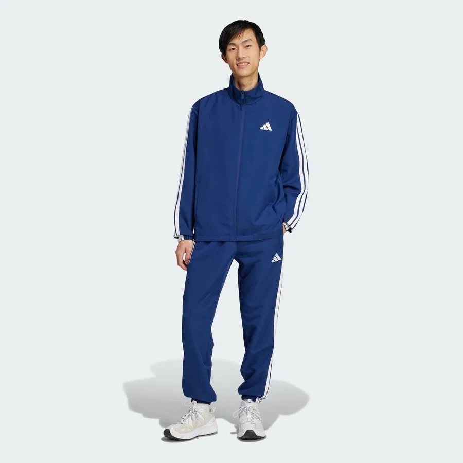 Спортивный костюм с длинным рукавом и молнией Sportswear JC5391 3-STRIPES WOVEN TRACKSUITS adidas, Синий