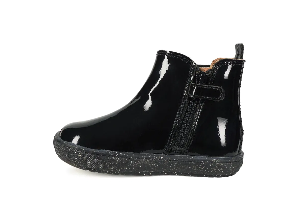 Детский ботильон Harlow Toezone, Black — фото 3