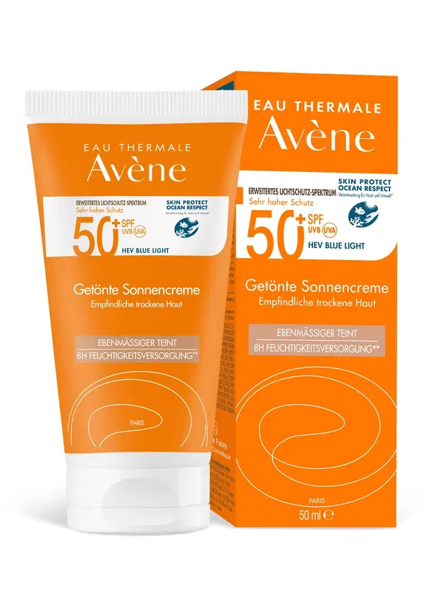 Уход за лицом - защита от солнца 50 мл Avene, белый — фото 2
