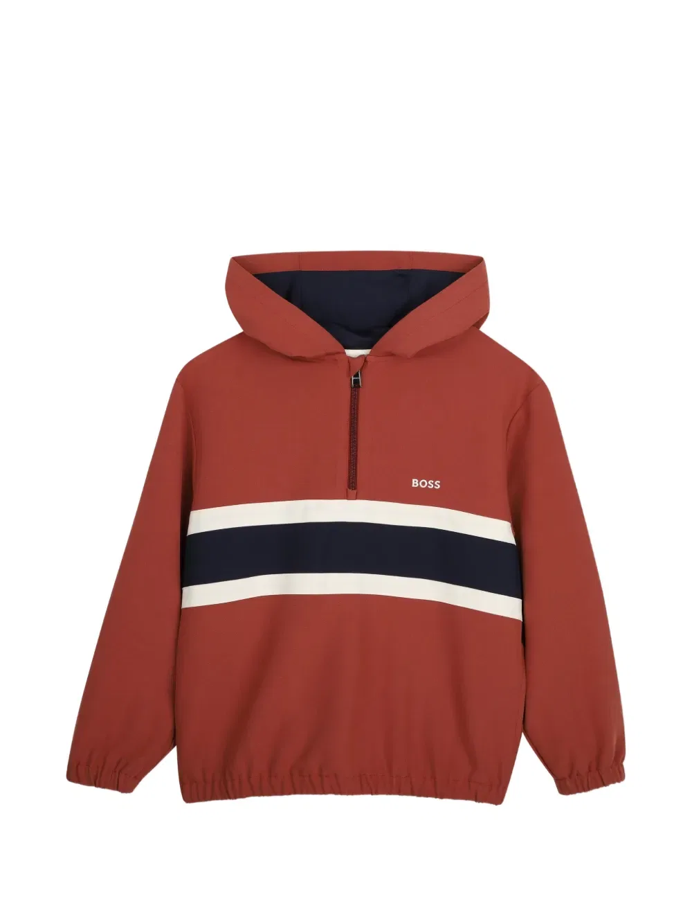 Толстовка с капюшоном BOSS Kidswear, красный
