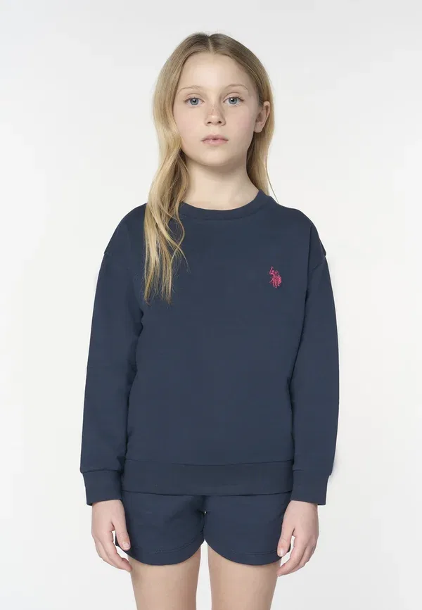 Свитшот хлопковый Sweatshirt U.S. Polo Assn., blu, синий