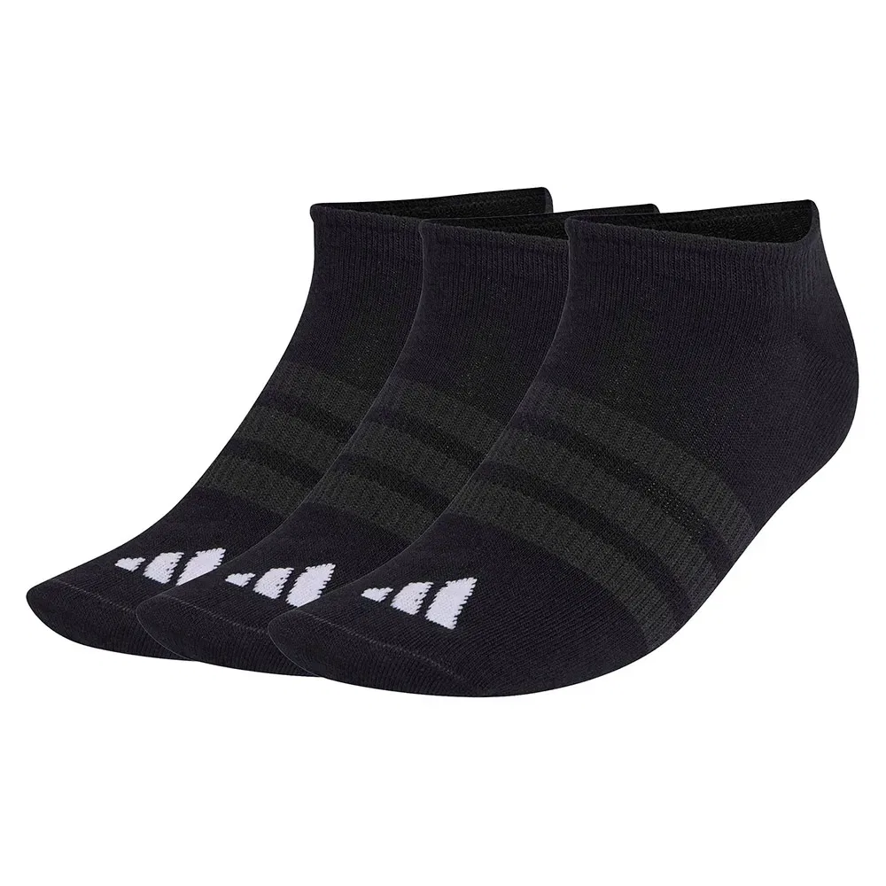 Носки спортивные Thin&Light 3 пары Adidas, черный