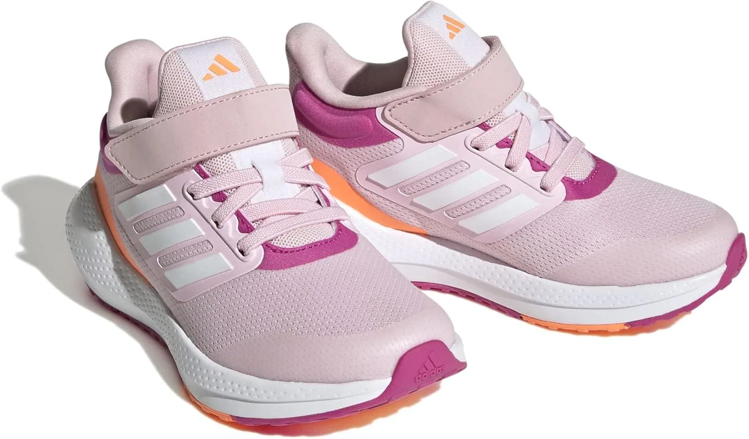 Детские кроссовки для мальчиков Ultrabounce adidas, Clear Pink/Cloud White/Lucid Fuchsia — фото 2
