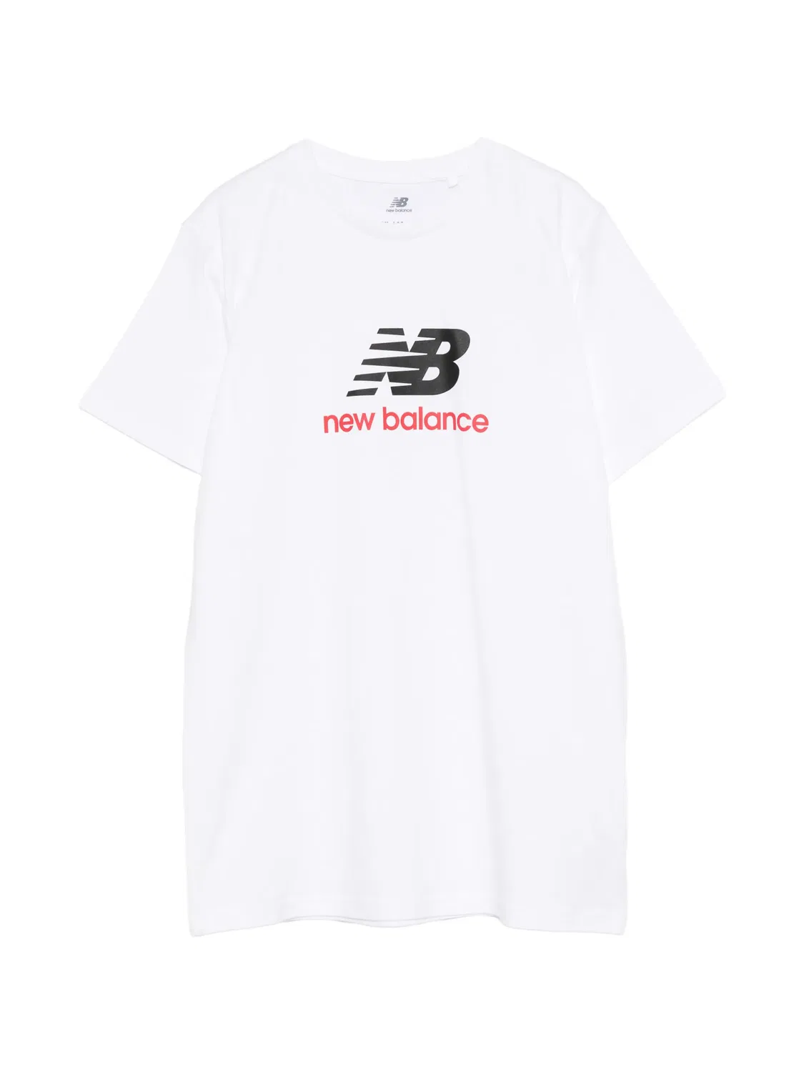 Футболка с логотипом, белая New Balance, белый